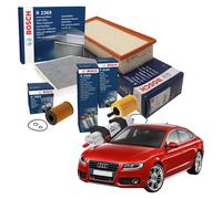 Kit Tagliando 4 Filtri Bosch Ktb016 Per Audi