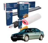Kit Tagliando 4 Filtri Bosch Ktb022 Per Bmw