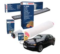 Kit Tagliando 4 Filtri Bosch Ktb023 Per Bmw