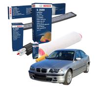 Kit Tagliando 4 Filtri Bosch Ktb024 Per Bmw