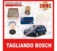 KIT TAGLIANDO 4 FILTRI BOSCH PER VW TIGUAN 2.0 TDI 1.6 TDI 2.0 85KW 115CV