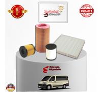 KIT TAGLIANDO 4 FILTRI CITROEN JUMPER III 2.2 HDI 81KW 110CV FAP DAL 07/2011 ->