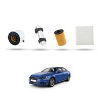 Kit Tagliando 4 filtri compatibile con Audi A4 (B9) 2.0 tdi 90kw dal 2016