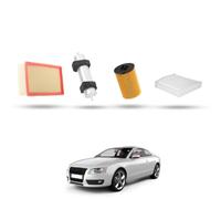 Kit Tagliando 4 filtri compatibile con Audi A5 (8T3,8F7,8TA) 2.0 tdi 110kw dal 2013