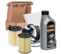 KIT TAGLIANDO 4 FILTRI COMPATIBILE CON FOCUS II 1.6 TDCI DAL 2005 AL 2012 + 4LT OLIO MOTORE ORIGINALE 5W-30