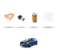 Kit tagliando 4 filtri compatibile con Renault Megane IV 1.5 DCI 81kw dal 2015