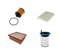 KIT TAGLIANDO 4 FILTRI COMPATIBILI CON JEEP RENEGADE 1.6 2.0 DIESEL
