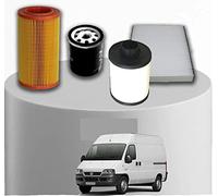 KIT TAGLIANDO 4 FILTRI DUCATO 2.8 JTD 107KW 146CV DAL 2005 -> 2006