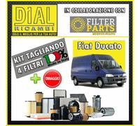 Kit Tagliando 4 FILTRI DUCATO 2.8 JTD 4WD- SOFIM 8140.43S 94 KW 127 HP + OMAGGIO