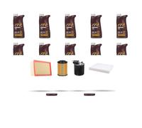 Kit tagliando 4 FILTRI e 12L OLIO M compatibile con Mercedes Sprinter III (907,910) 316 CDI 120kw dal 2018