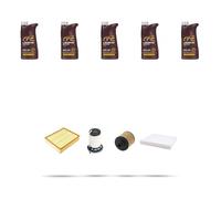 Kit tagliando 4 FILTRI e 5L OLIO M compatibile con Jeep Renegade (BU) 1.6 Multijet 96kw dal 2020