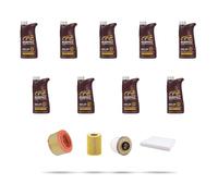 Kit tagliando 4 FILTRI e 9L OLIO M compatibile con Ford Ranger 2.2 TDCi 118kw dal 2016