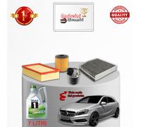 KIT TAGLIANDO 4 FILTRI E OLIO MERCEDES 220 CDI W176 125KW 170CV 2012 ->
