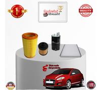 KIT TAGLIANDO 4 FILTRI FIAT BRAVO II 1.6 MULTIJET 16V 88KW 120CV DAL 2008 - >