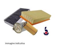 KIT TAGLIANDO 4 FILTRI FIAT GRANDE PUNTO 1.3 MULTIJET DA 05 + profumo MULTIMARCA