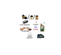 KIT TAGLIANDO 4 FILTRI FIAT PANDA (169) 1.3 D MULTIJET 1.3 4X4+OLIO 5W40