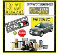 Kit Tagliando 4 Filtri FIAT STILO MULTI WAGON 1.9 MJTD 8V DPF E4 (B) 85KW 115HP