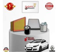 KIT TAGLIANDO 4 FILTRI NE III 1.5 dCi FAP 70KW 95CV DAL 2014 ->