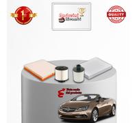 KIT TAGLIANDO 4 FILTRI OPEL CASCADA 2.0 CDTI BITURBO 143KW 195CV DAL 2013 ->