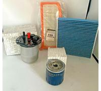 KIT TAGLIANDO 4 FILTRI ORIGINALI RENAULT CLIO IV CAPTUR 1.5 DCI