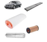 Kit tagliando 4 filtri per BMW Serie 3 E90 320D 2004+