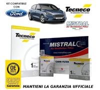 KIT TAGLIANDO 4 FILTRI PER FORD FOCUS 2.0 ECOBLUE 190CV 2019-2021 COD. MOT. BCDA