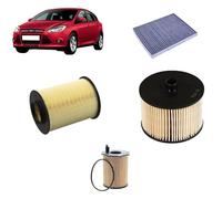 Kit tagliando 4 filtri per Ford Focus III 1.5 TDCi gasolio 2010-2019