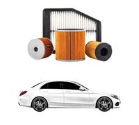 Kit Tagliando 4 Filtri per MERCEDES-BENZ Classe C C 220 BlueTEC/d 125 kw anno 2014<>2018