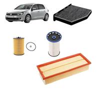 Kit tagliando 4 filtri per Volkswagen Golf 6 VI 1.6 TDI