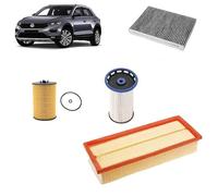 Kit tagliando 4 filtri per Volkswagen T-Roc 2.0 TDI 2017+