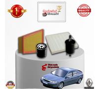 KIT TAGLIANDO 4 FILTRI RENAULT MEGANE III 1.5 dCi FAP 66KW 90CV DAL 2008 ->