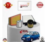 KIT TAGLIANDO 4 FILTRI RENAULT SCENIC II 2.0 dCi 110KW 150CV DAL 2005 ->