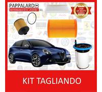 KIT TAGLIANDO 4 FILTRI UFI ALFA ROMEO GIULIETTA 1.6 JTDM