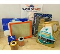 KIT TAGLIANDO 4 FILTRI UFI OPEL ASTRA H 1.7 CDTI E 5 LITRI PETRONAS 5W30 DEXOS 2
