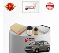 KIT TAGLIANDO 4 FILTRI VW GOLF PLUS 1.9 TDI 77KW 105CV DAL 2005 ->