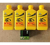 KIT TAGLIANDO 4 LITRI BARDAHL XTC C60 15W50 1 FILTRO HIFLO OLIO HF163