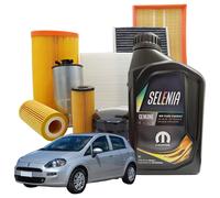 Kit Tagliando 4 Litri Olio Motore Selenia Wr Pure Energy 5w30 Fiat Grande Punto