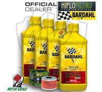 KIT TAGLIANDO 4 LT BARDAHL XTC C60 15W50 FILTRO Kawasaki KLX 250 S 2013 2014