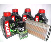 KIT TAGLIANDO 4 LT OLIO 5100 + FILTRO ARIA/OLIO CB F Hornet Abs (PC41) 600 2007 2008 2009 2010 2011 2012 2013
