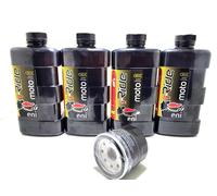 KIT TAGLIANDO 4 LT OLIO AGIP ENI i-RIDE 10W40 +FILTRO SUZUKI GSXR 1000 2013 2014