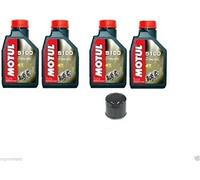Kit Tagliando 4l Motul 5100 10W50 Filtro Olio 204 MOTO HONDA