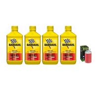 KIT TAGLIANDO 4LITRI OLIO BARDAHL XTC 5W40+FILTRO HF567 PER MV AGUSTA 920 BRUTAL
