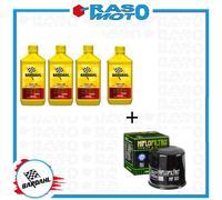 KIT TAGLIANDO 4LT BARDAHL 10W-40+ FILTRO HF303 YAMAHA YFM Kodiak Auto 2X4 400