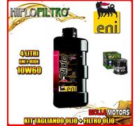 KIT TAGLIANDO 4LT OLIO ENI I-RIDE 10W60 TOP SYNTHETIC YAMAHA XT1200 ZE Super Ten
