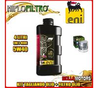 KIT TAGLIANDO 4LT OLIO ENI I-RIDE 5W40 TOP SYNTHETIC BMW R850 GS Boxer 850CC 199