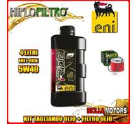 KIT TAGLIANDO 4LT OLIO ENI I-RIDE 5W40 TOP SYNTHETIC KAWASAKI KZ1000 K1,K2,LTD,M