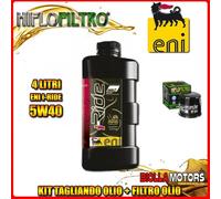 KIT TAGLIANDO 4LT OLIO ENI I-RIDE 5W40 TOP SYNTHETIC TRIUMPH 865 Bonneville 865C