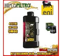 KIT TAGLIANDO 4LT OLIO ENI I-RIDE 5W40 TOP SYNTHETIC YAMAHA YZF600 R-N,NC,P,PC.R