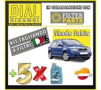 Kit Tagliando-4PZ+ 5LT 5W30 SKODA FABIA (6Y2/6Y3) 1.4 TDI AMF/BAY - 55 KW / 75 H