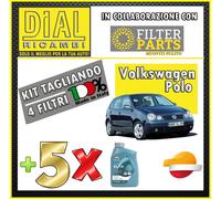 Kit Tagliando-4PZ+ 5LT 5W30 VOLKSWAGEN POLO 1.9 TDI ASZ/BLT EURO 3 - 96 KW / 130